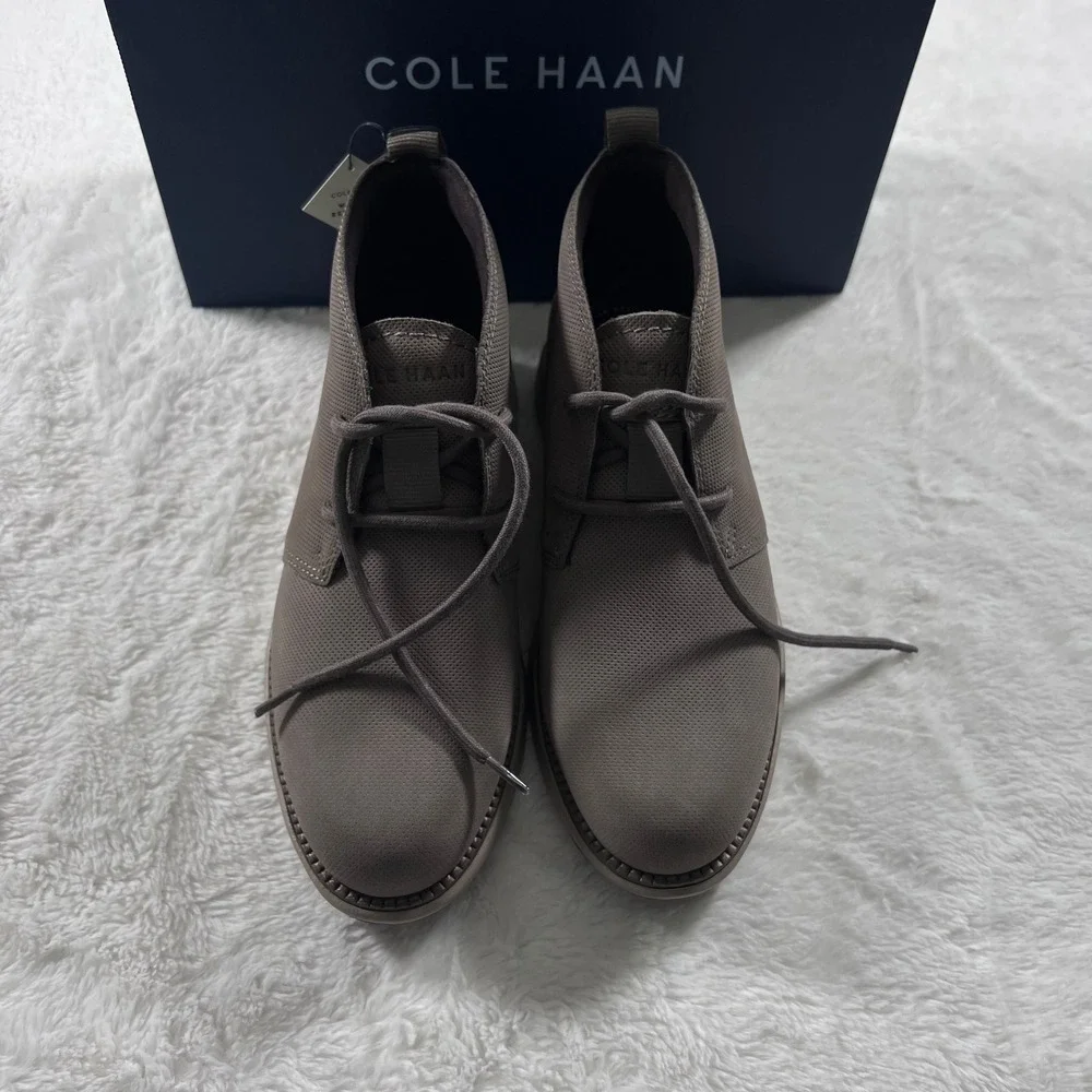 Cole Haan Grand Atlantic CK WR‎ Mens 7 Morel Dune Chukka Boots C37846 New